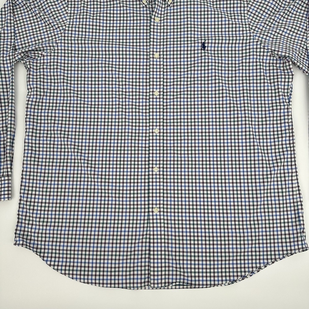 Polo Ralph Lauren Classic Fit Performance Button Shirt XXL Plaid Lightweight - Picture 8 of 10